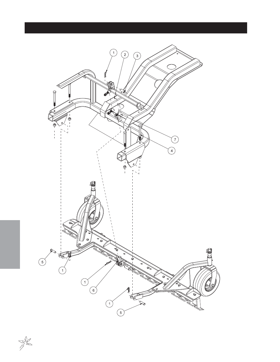 179 scarifier mounting drawing | Smithco Super Star 42-00x (sn 4602 – 4660/12588 – 12627) Parts & Service Manual User Manual | Page 86 / 128