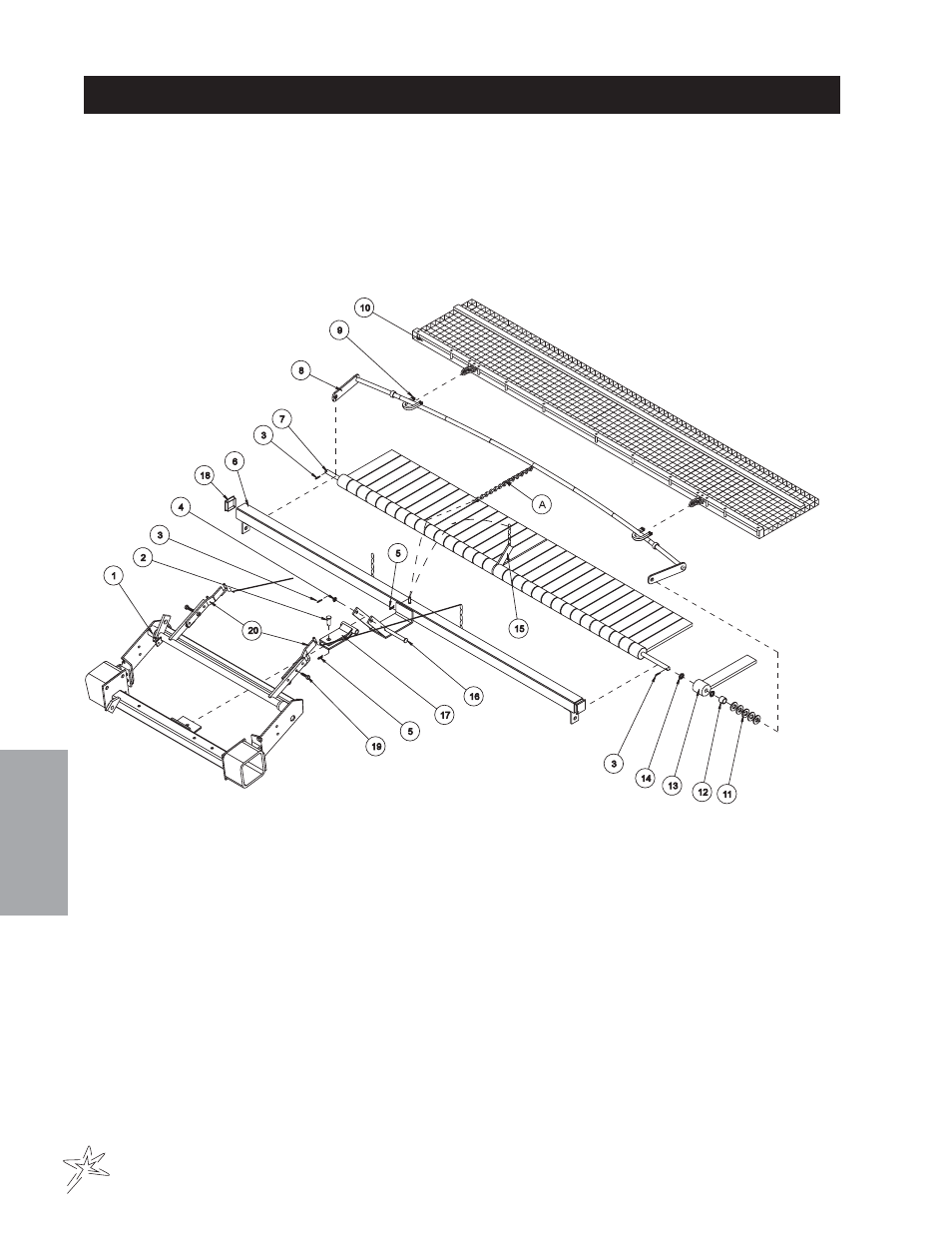 008 flex action field finisher drawing | Smithco Super Star 42-00x (sn 4841 – 4984/12712 – 12799) Parts & Service Manual User Manual | Page 122 / 136