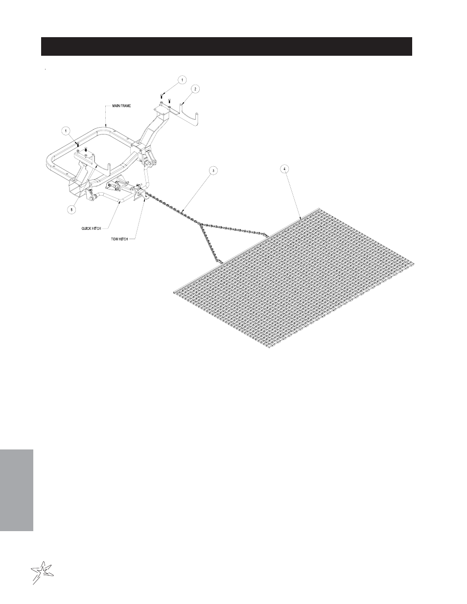 008 drag mat drawing | Smithco Super Star 42-000-E (sn 6289 – 6378) Parts & Service Manual User Manual | Page 146 / 167