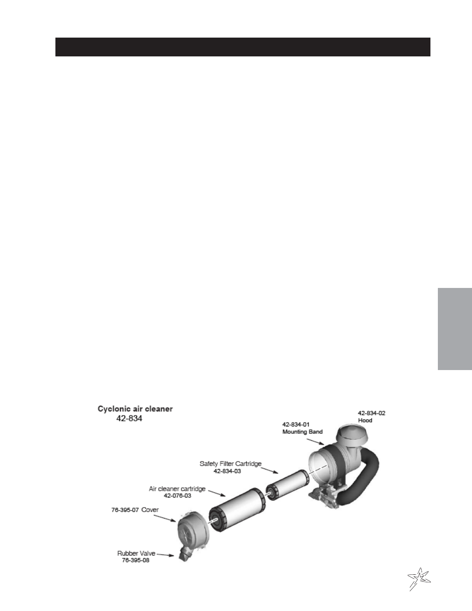 Oil tank parts list, Parts | Smithco Super Star 42-000-E (sn 6289 – 6378) Parts & Service Manual User Manual | Page 27 / 167