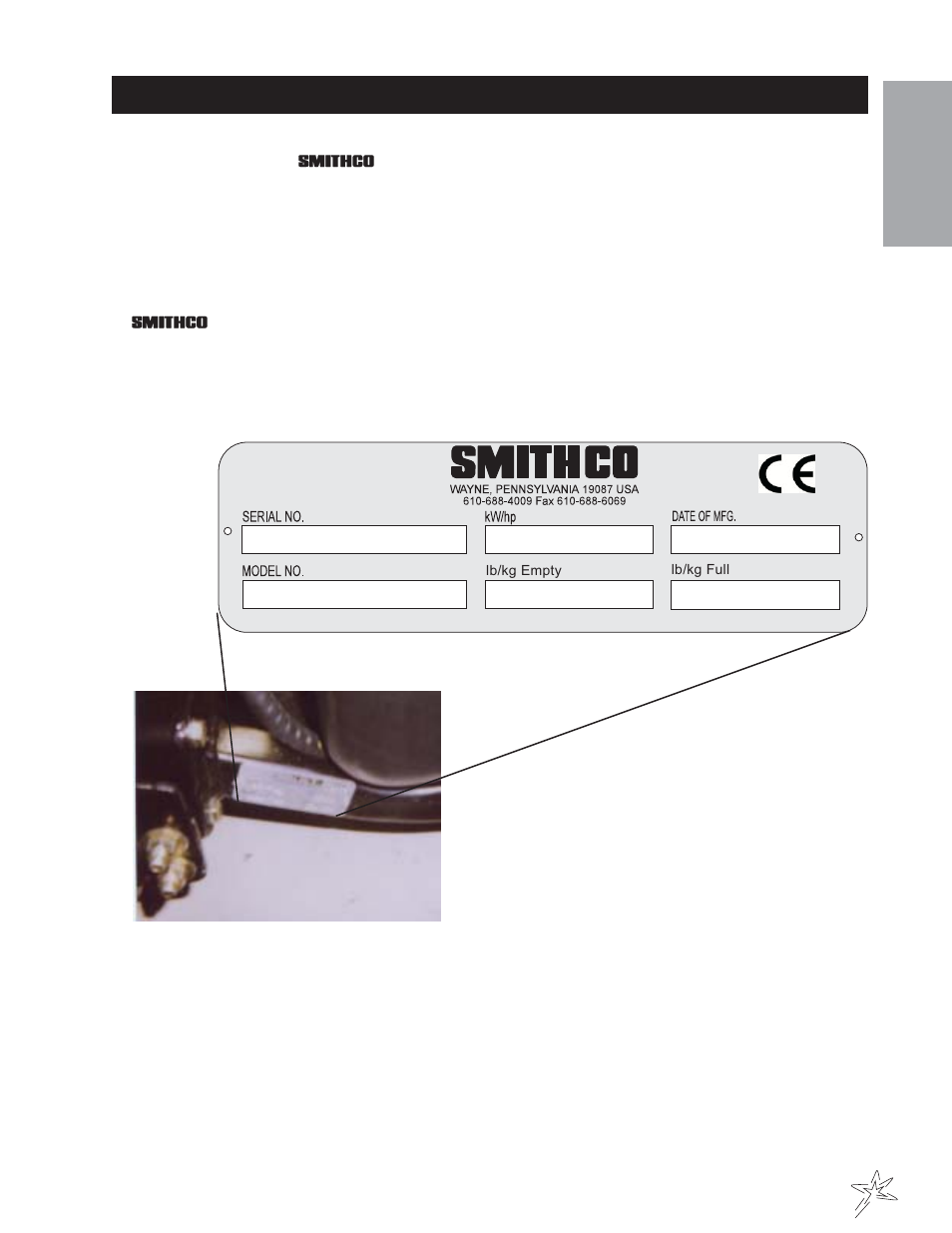 Introduction | Smithco Super Star 42-000-E (sn 6289 – 6378) Parts & Service Manual User Manual | Page 3 / 167