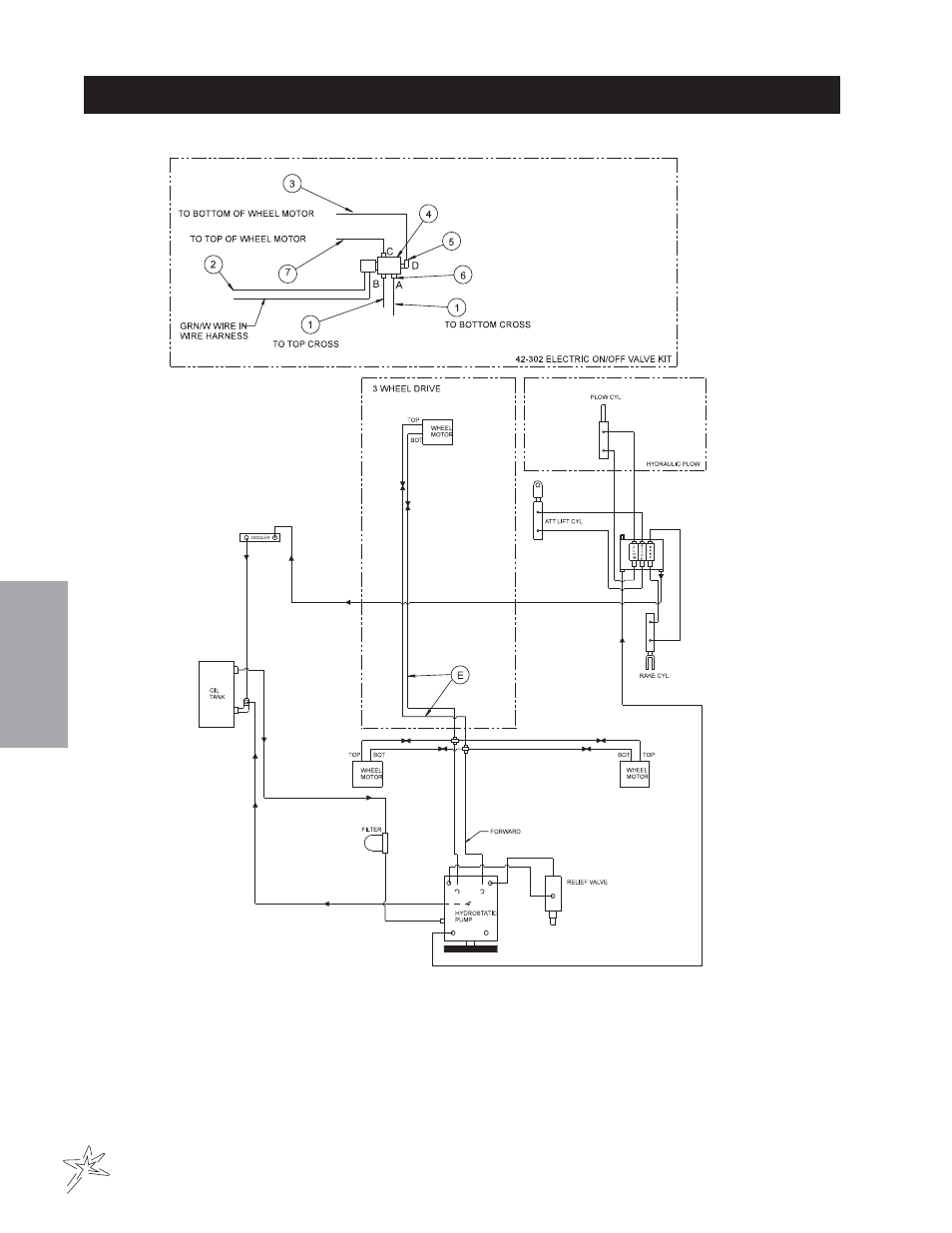 302 electric on - off valve drawing | Smithco Super Star 42-000-E (sn 6289 – 6378) Parts & Service Manual User Manual | Page 46 / 167