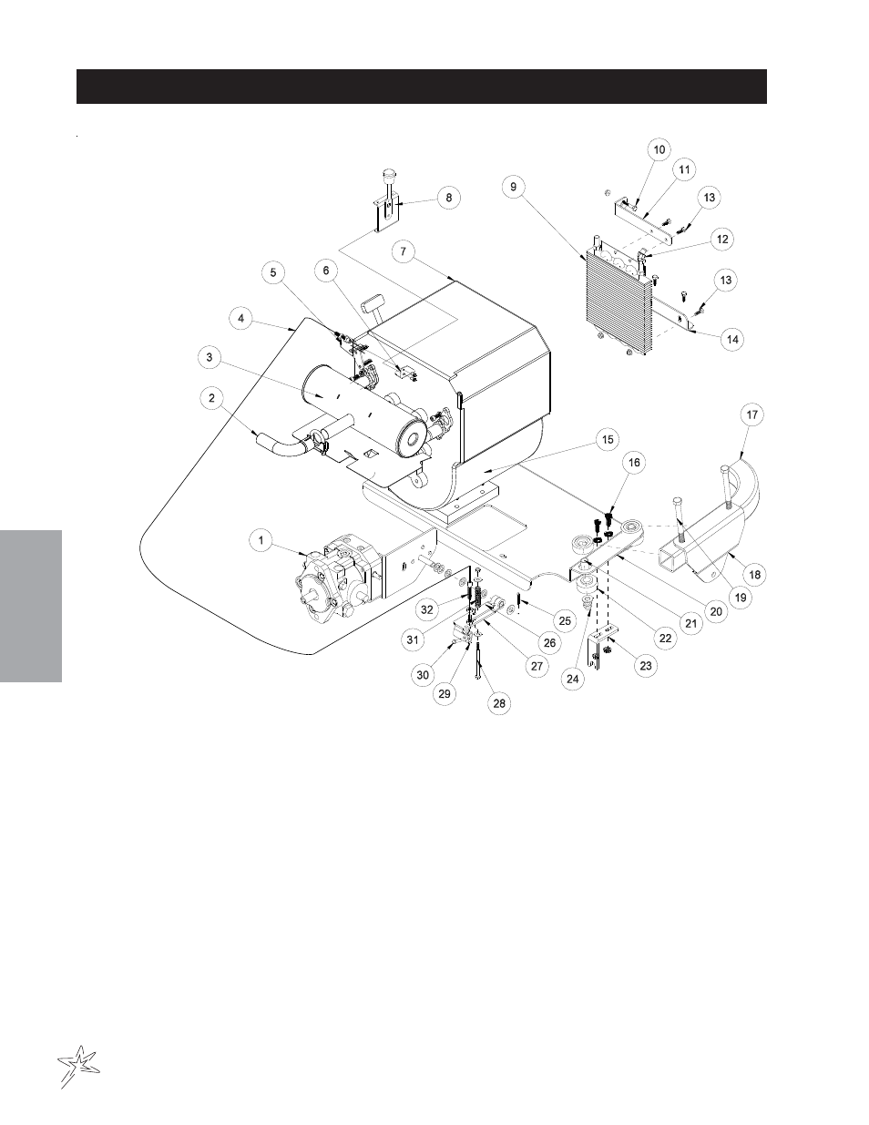Engine drawing | Smithco Super Star 42-000-F (sn 6390 -Current) Parts & Service Manual User Manual | Page 36 / 166