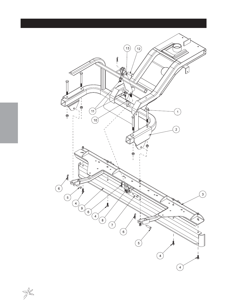 010 construction leveling blade drawing | Smithco Super Star 42-000-F (sn 6390 -Current) Parts & Service Manual User Manual | Page 90 / 166