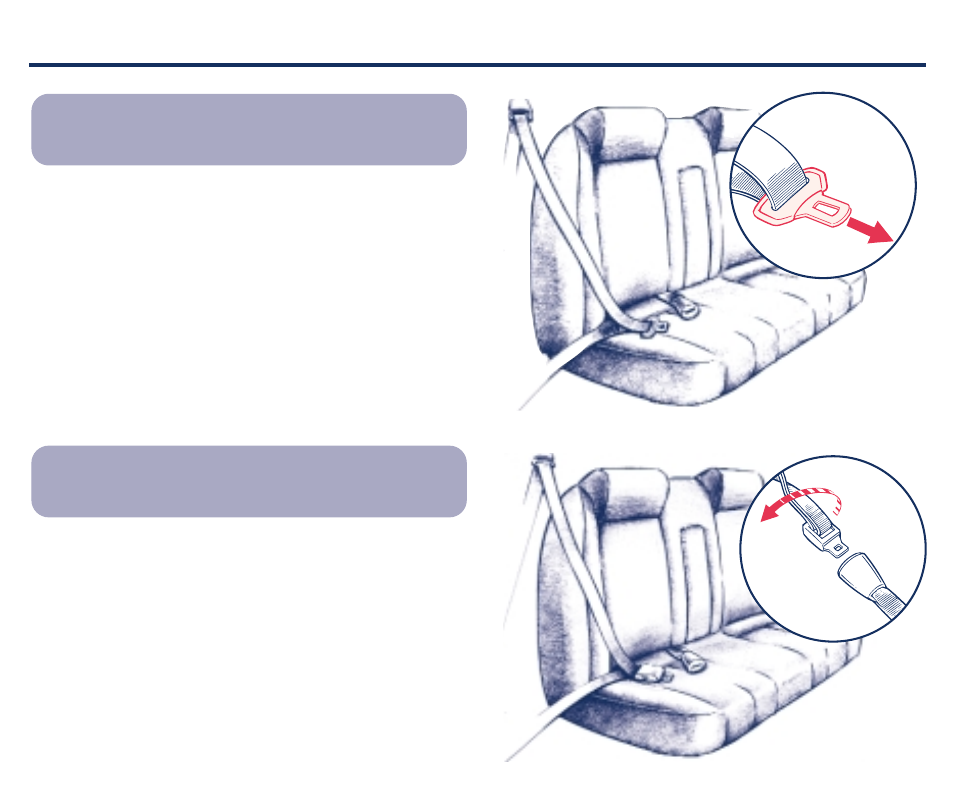 Vehicle seat belts | Century Bravo User Manual | Page 20 / 28