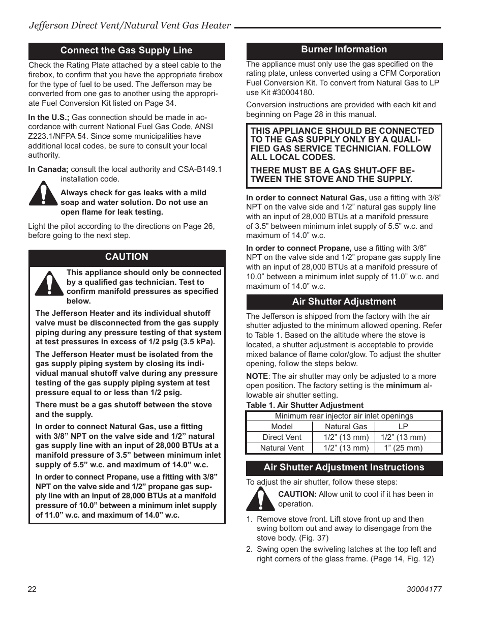 Century Jefferson User Manual | Page 22 / 40