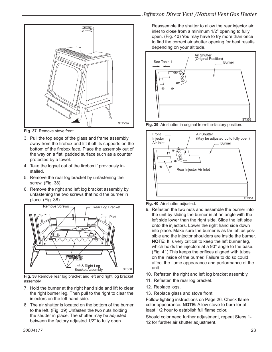 Century Jefferson User Manual | Page 23 / 40