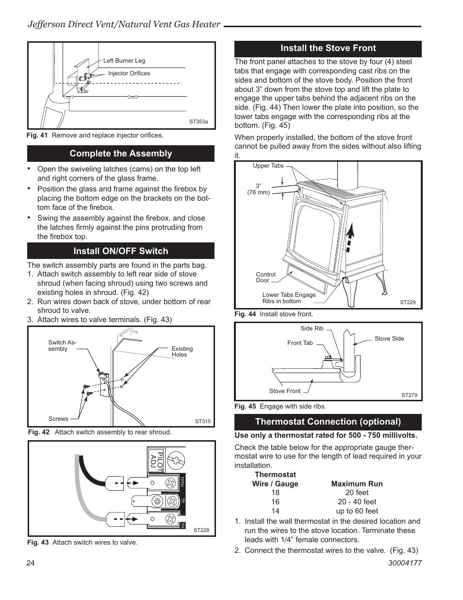 Century Jefferson User Manual | Page 24 / 40
