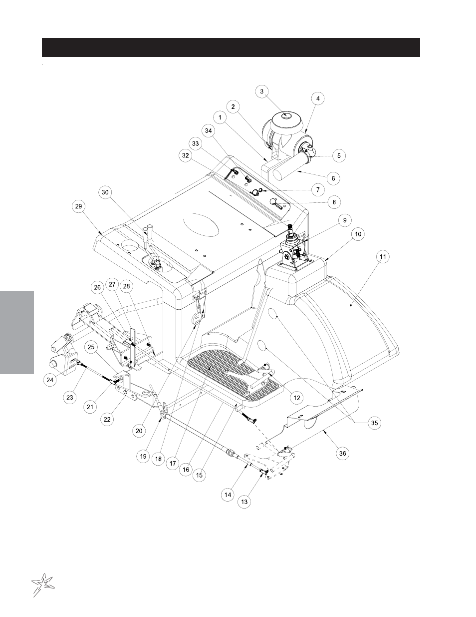 Linkage drawing | Smithco Super Star X-Treme Gas 43-000-x (sn 43375 – Current) Parts & Service Manual User Manual | Page 24 / 163