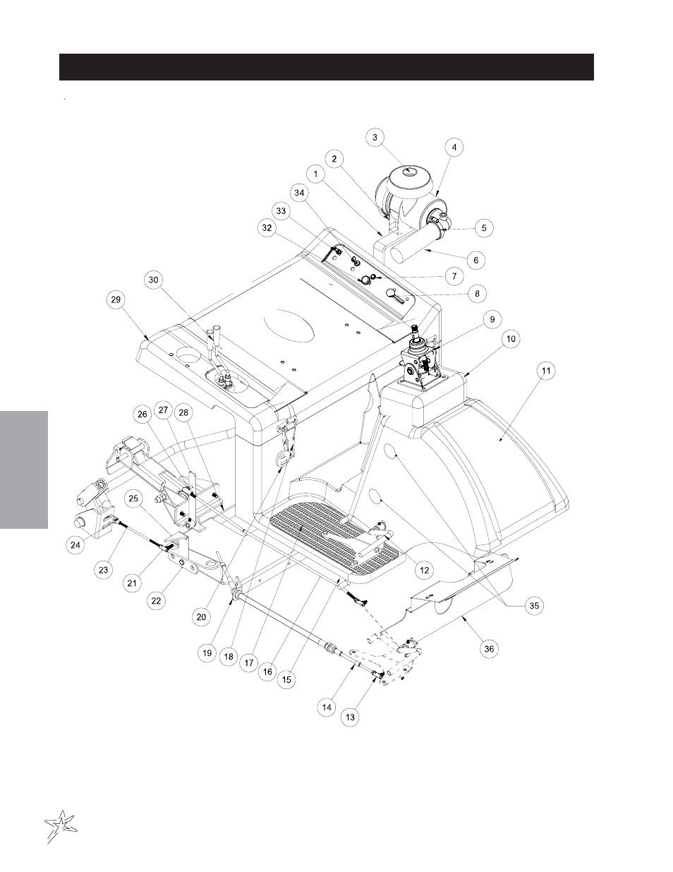 Linkage drawing | Smithco Super Star X-Treme Gas 43-000-x (sn 43375 – Current) Parts & Service Manual User Manual | Page 26 / 163