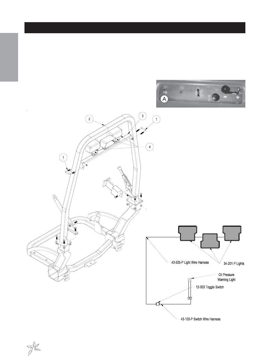 837 light kit for machines with toggle switch | Smithco Super Star X-Treme Gas 43-000-x (sn 43375 – Current) Parts & Service Manual User Manual | Page 68 / 163
