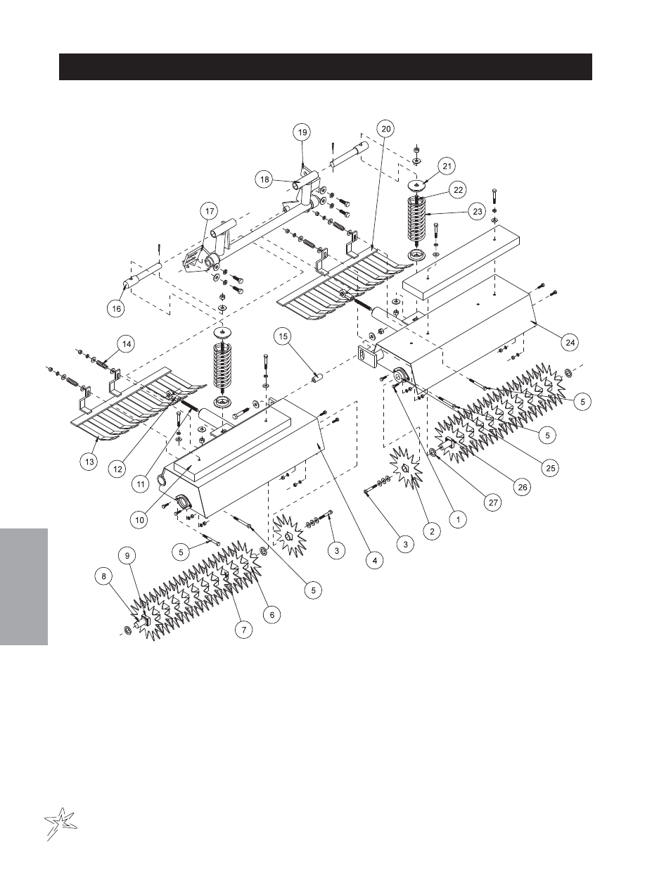 190 spiker drawing | Smithco Supreme 35-000 (sn 101978) Parts & Service Manual User Manual | Page 102 / 110