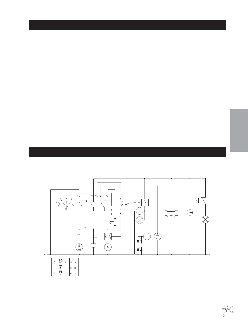 Wiring parts list, Wiring schematic | Smithco Supreme 35-000 (sn 101978) Parts & Service Manual User Manual | Page 19 / 110