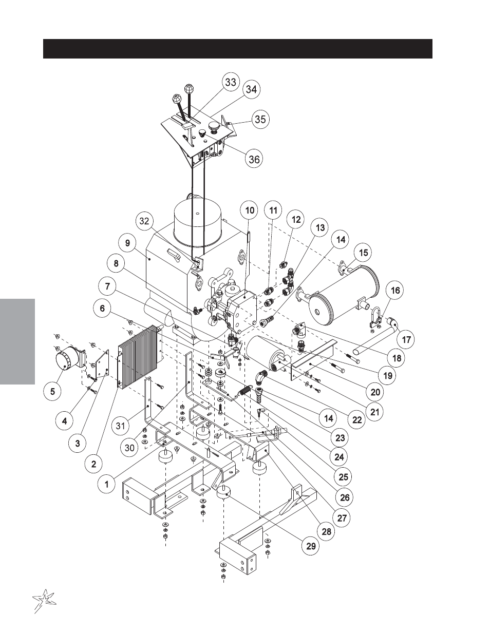 Engine drawing | Smithco Supreme 35-000 (sn 101978) Parts & Service Manual User Manual | Page 32 / 110