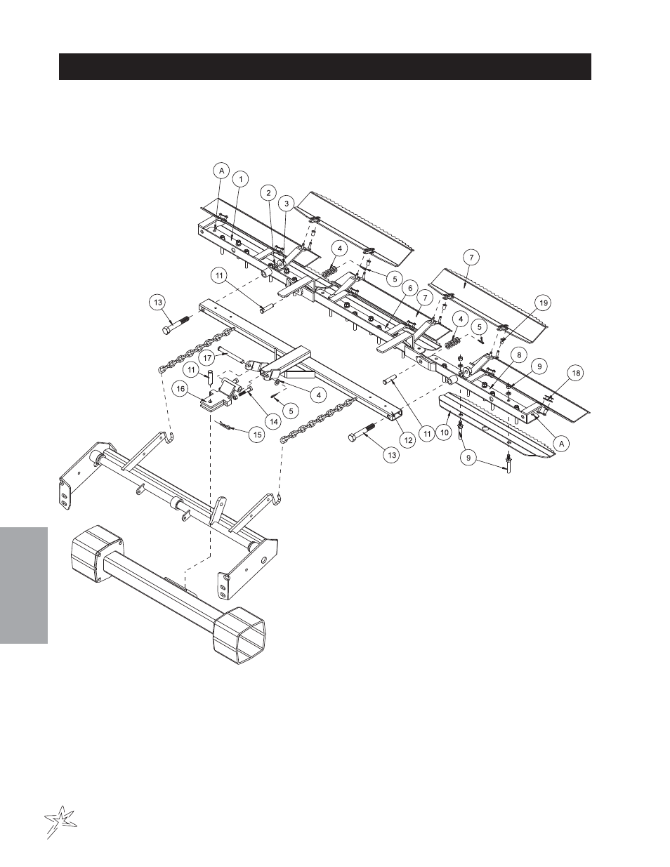 606 rake assembly with lexan blades drawing | Smithco Supreme 35-000 (sn 101978) Parts & Service Manual User Manual | Page 86 / 110