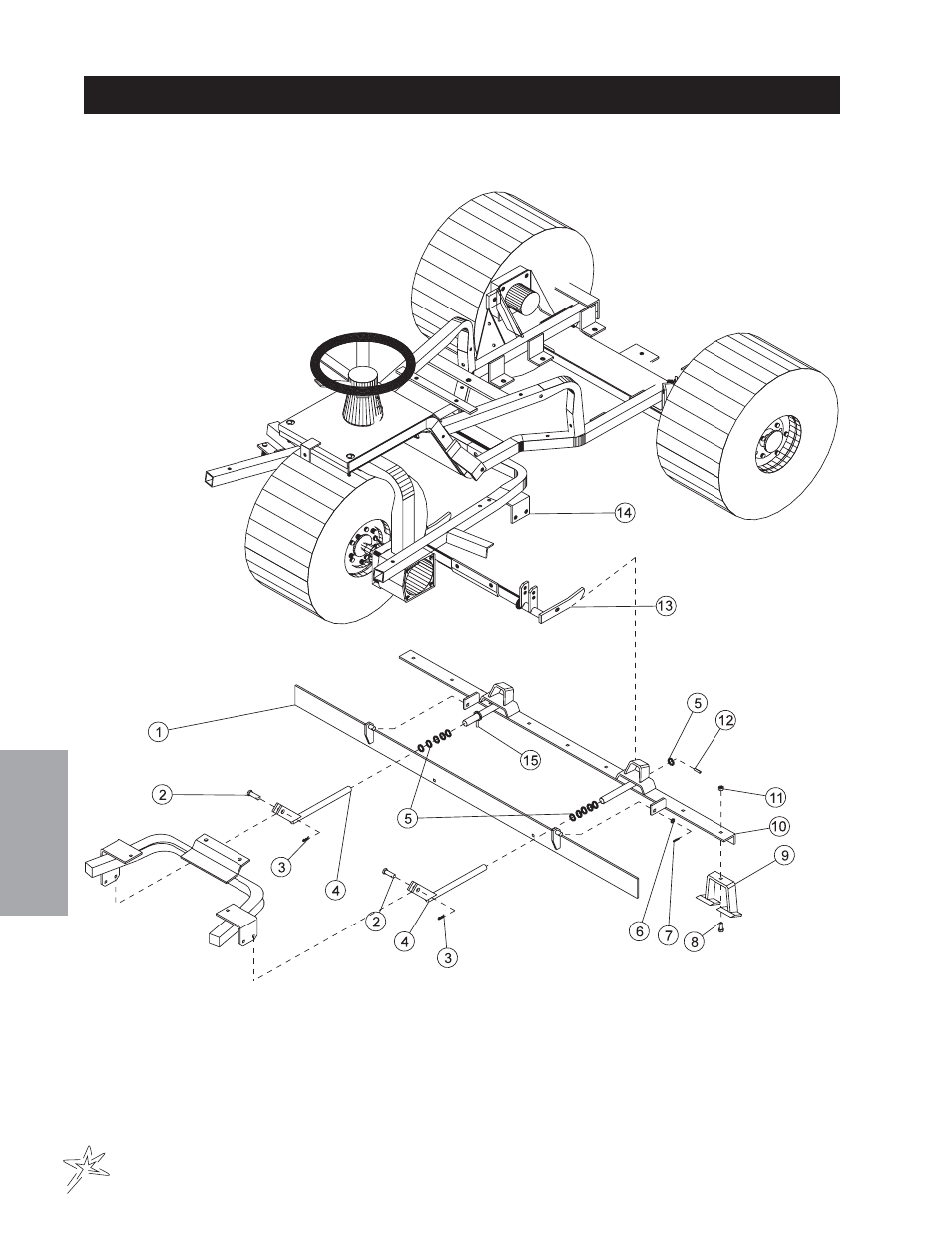 107 infield scarifier drawing | Smithco Supreme 35-000-A (sn 101988) Parts & Service Manual User Manual | Page 70 / 114