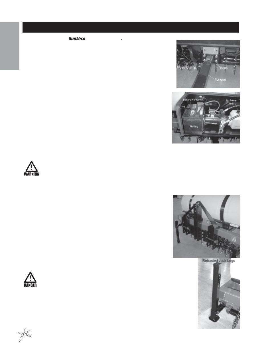 Setup | Smithco AER 8 Aerifier (sn 001-012) Operator Manual User Manual | Page 6 / 38