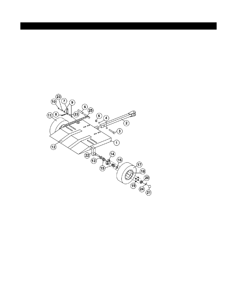 3404 trailer drawing | Smithco Mow-N-Go Greensmower Trailer Model 3404 Operator Manual (2005) User Manual | Page 4 / 16