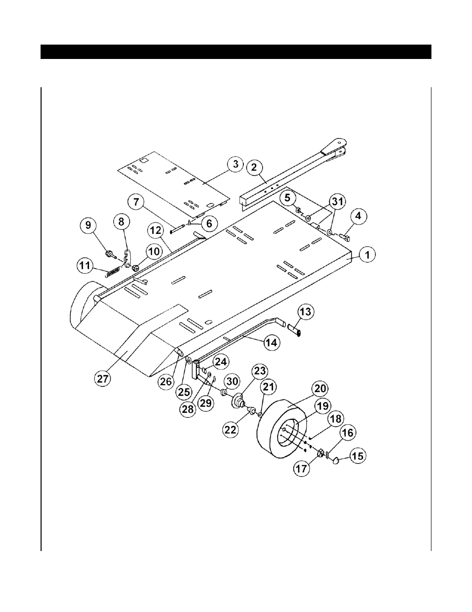3405 drawing | Smithco Mow-N-Go Greensmower Trailer Model 3404 Operator Manual (2005) User Manual | Page 7 / 16