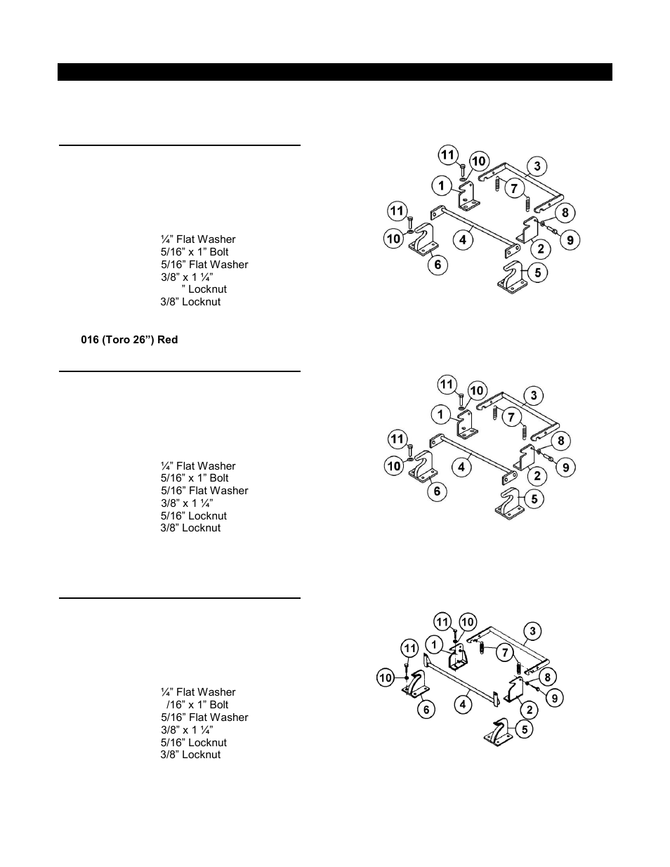 Trailer mounting kits | Smithco Mow-N-Go Greensmower Trailer Model 3404 Operators Manual (2013) User Manual | Page 11 / 20