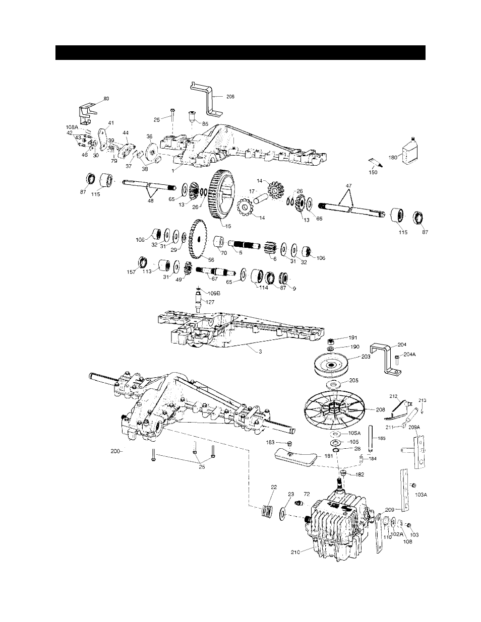 128 transaxle drawing | Smithco V-Star 94-201 (Sn V192) Parts & Service Manual User Manual | Page 13 / 18