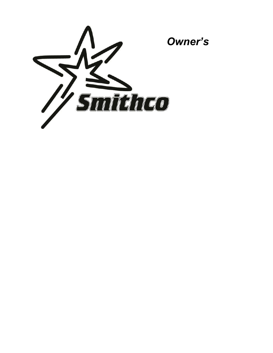 Smithco Super Liner 44-901 Operator Manual User Manual | 26 pages