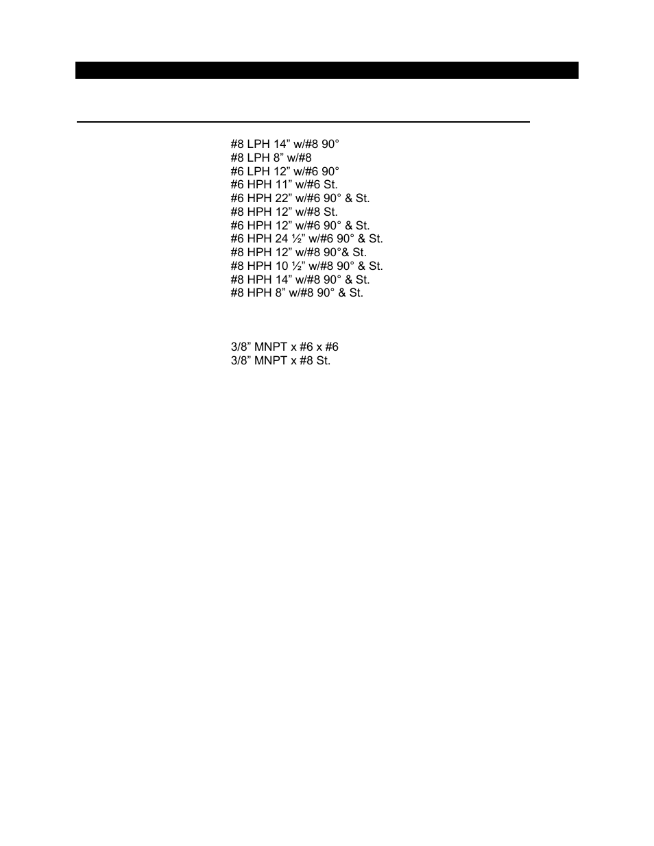 901 hydraulic hose parts list | Smithco Super Liner 44-901 Operator Manual User Manual | Page 16 / 26