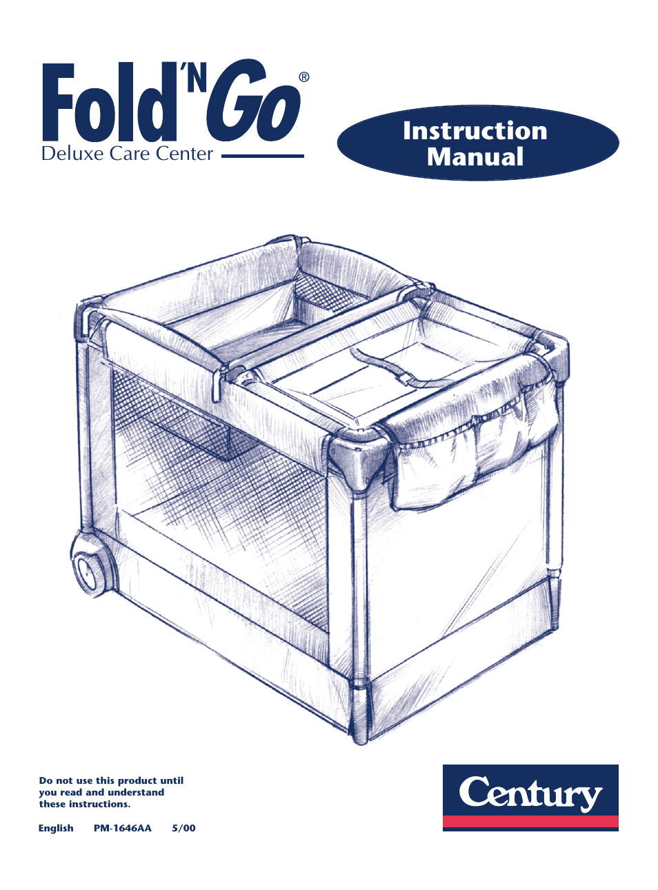 Century PM-1646AA User Manual | 12 pages