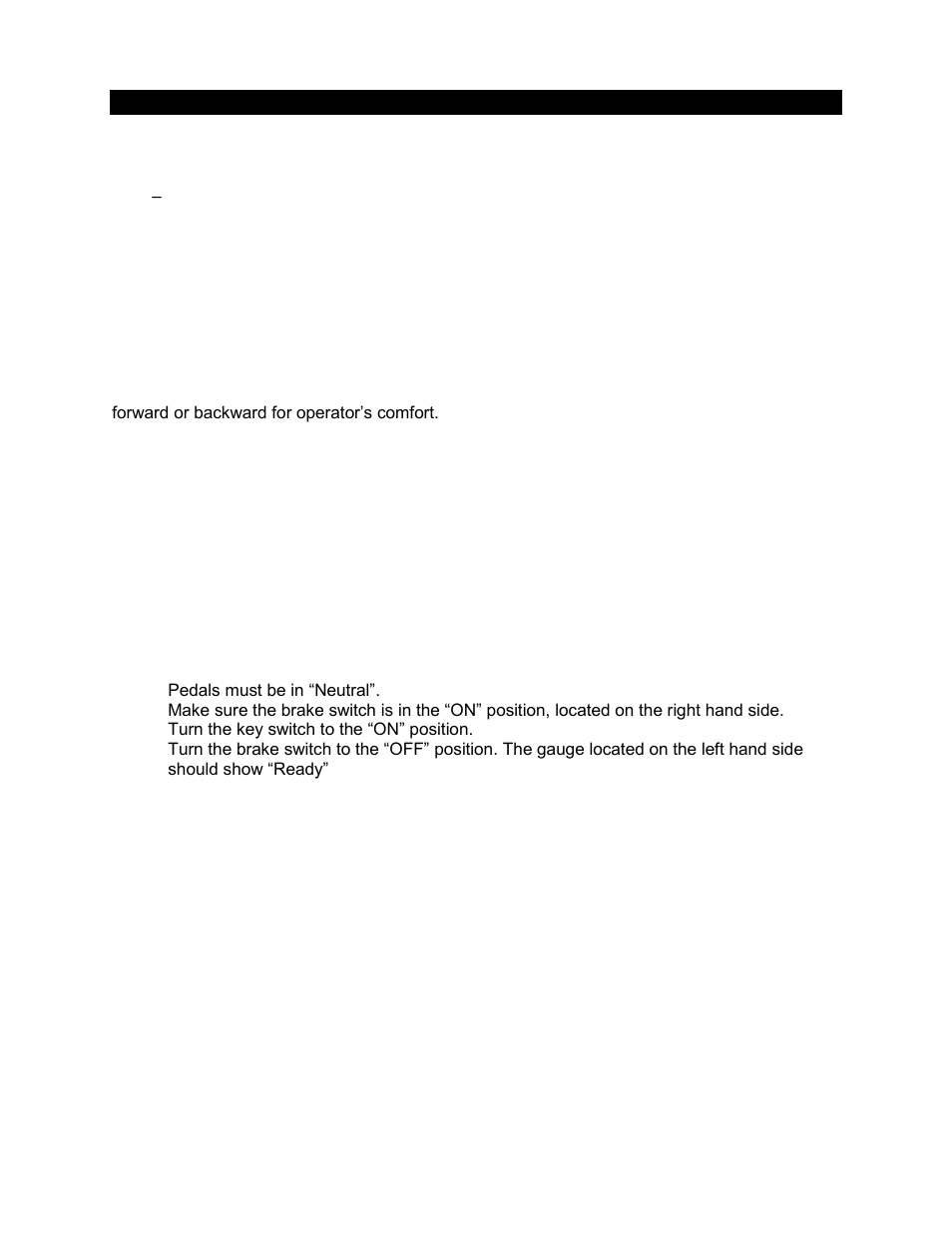 Controls, instruments & start up for 7555 | Smithco Tournament Roller 7530 Operator Manual User Manual | Page 15 / 33