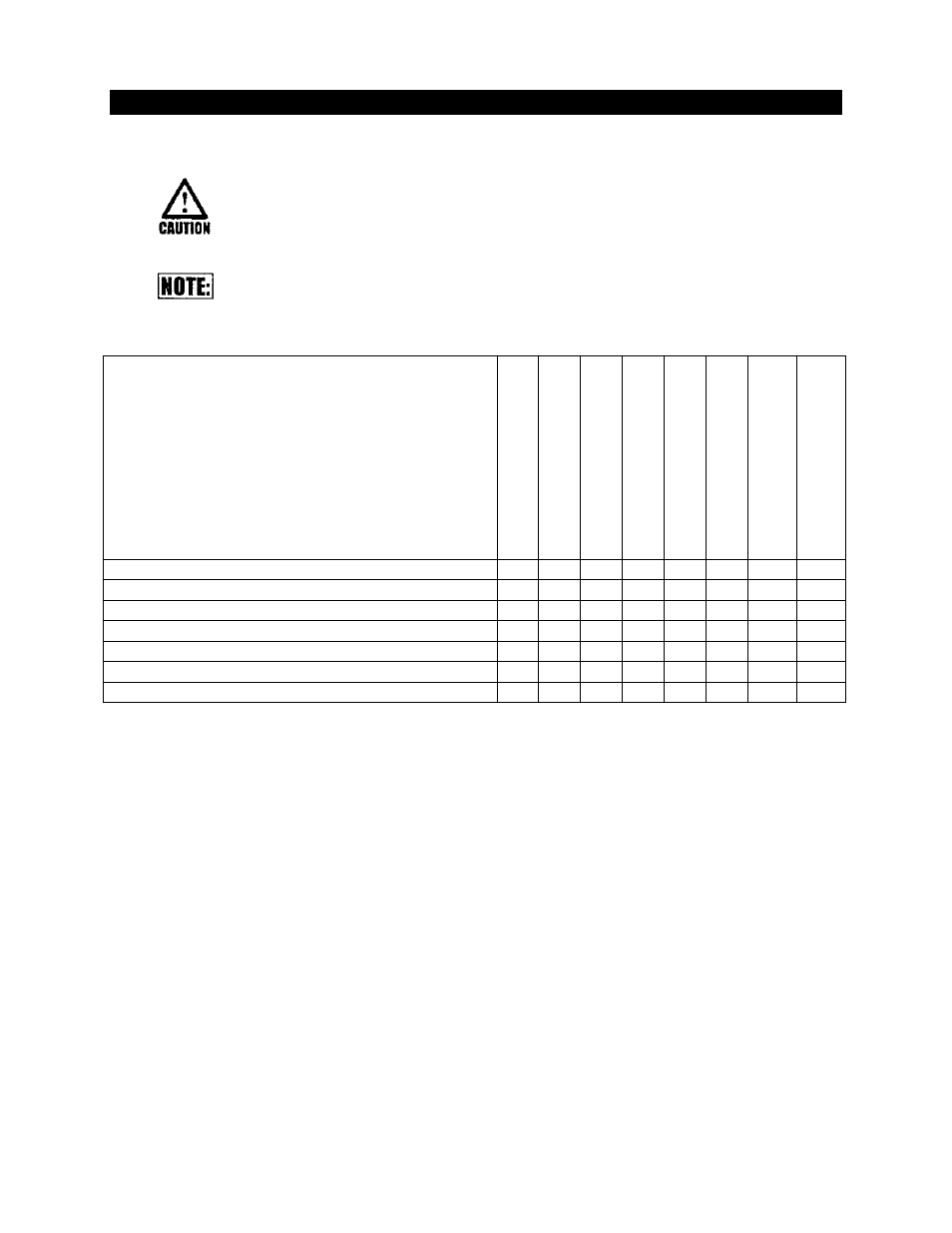 Service chart | Smithco Tournament Roller 7530 Operator Manual User Manual | Page 26 / 33