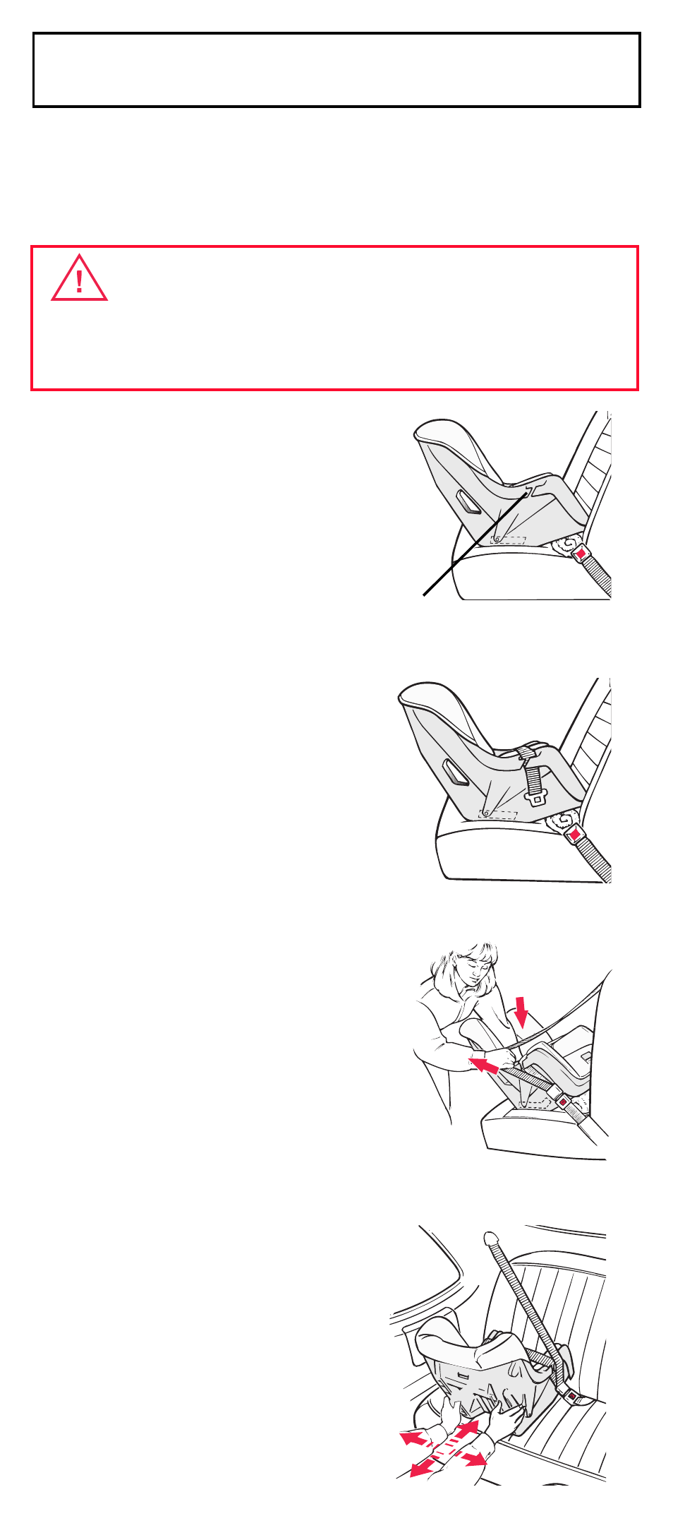 Warning | Century STE User Manual | Page 10 / 31