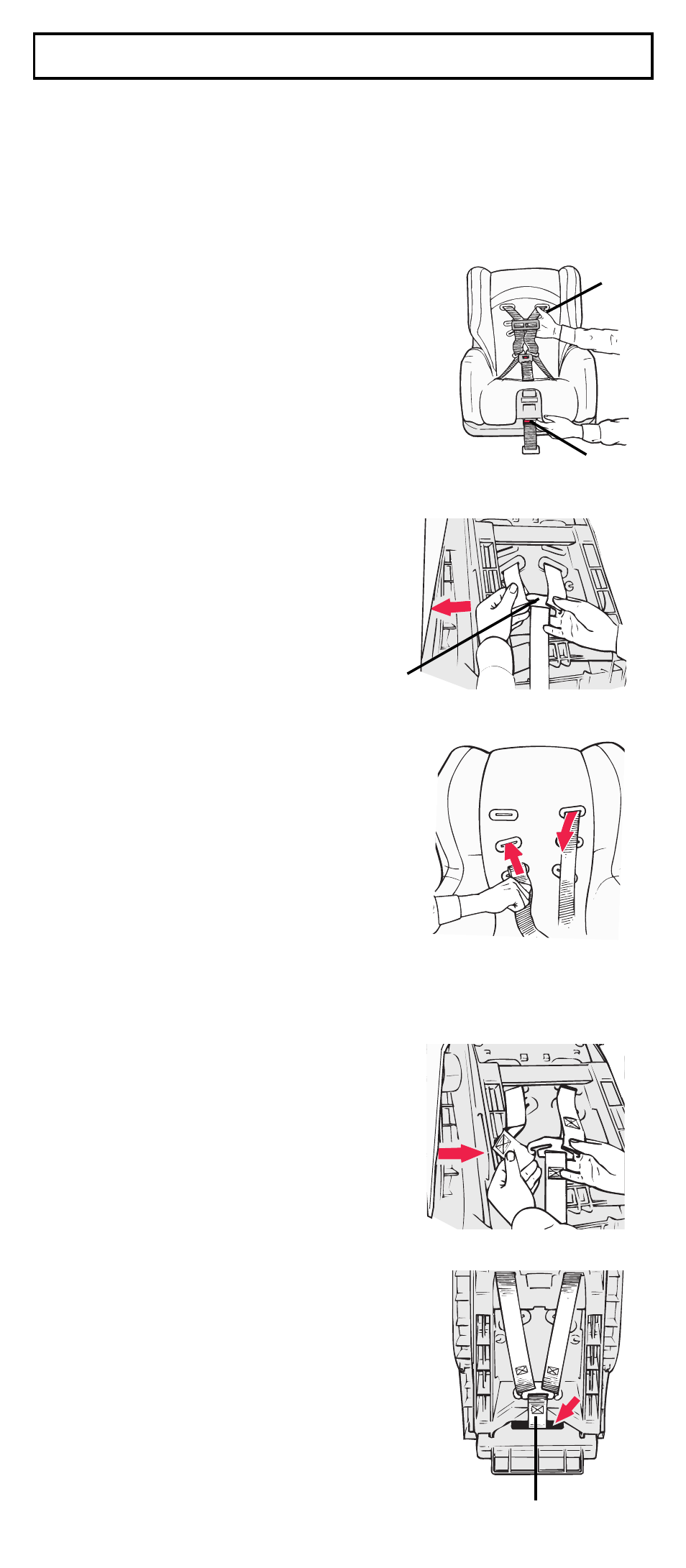 Changing harness strap slots, Use proper harness slots | Century STE User Manual | Page 19 / 31