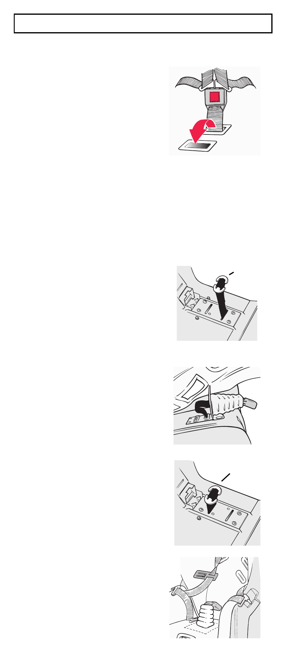 Changing crotch strap slot, Use proper crotch strap slots | Century STE User Manual | Page 20 / 31