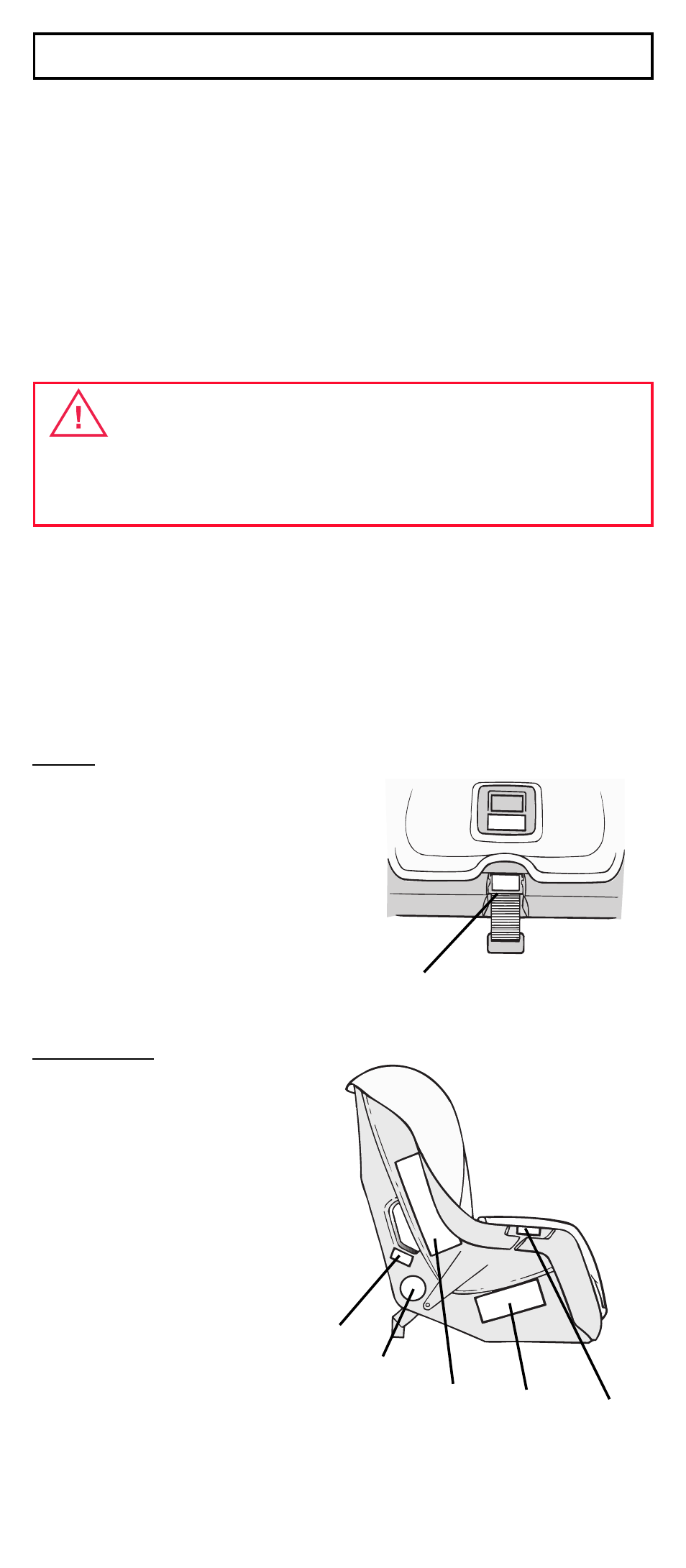 Warning, Special information continued | Century STE User Manual | Page 25 / 31