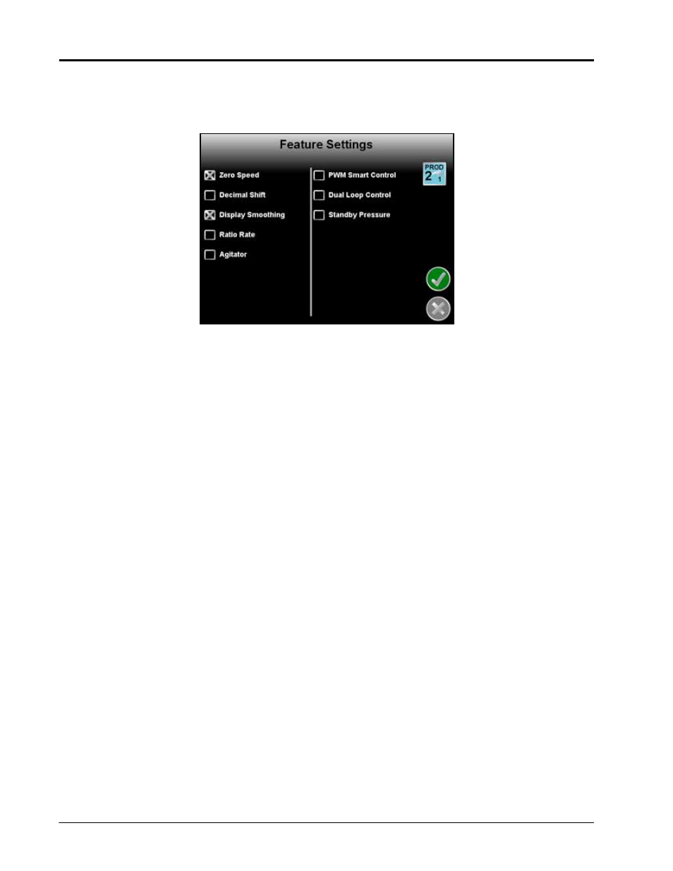 Feature settings | Smithco Envizio Pro Installation & Operation Manual User Manual | Page 120 / 232