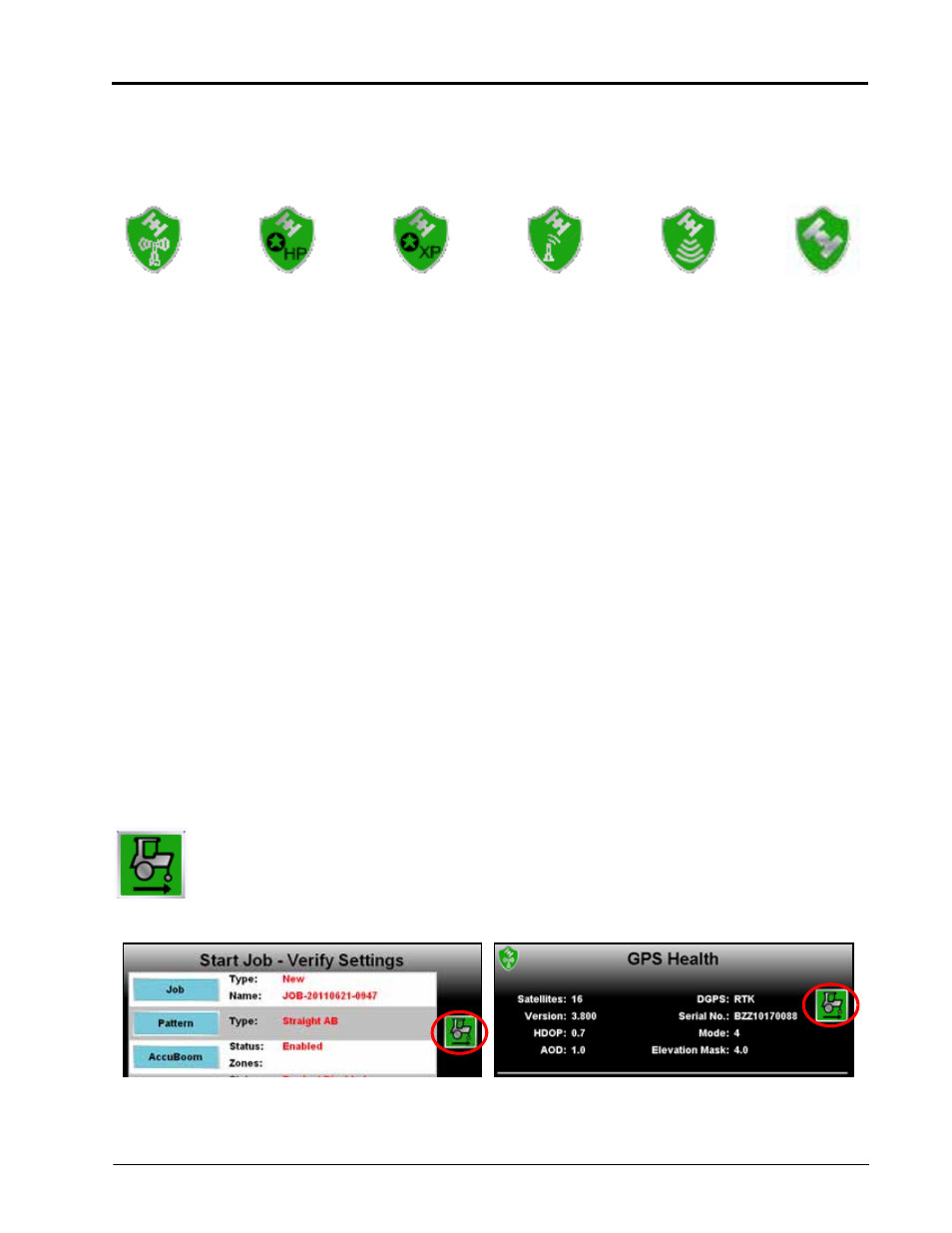 Gps status | Smithco Envizio Pro Installation & Operation Manual User Manual | Page 215 / 232