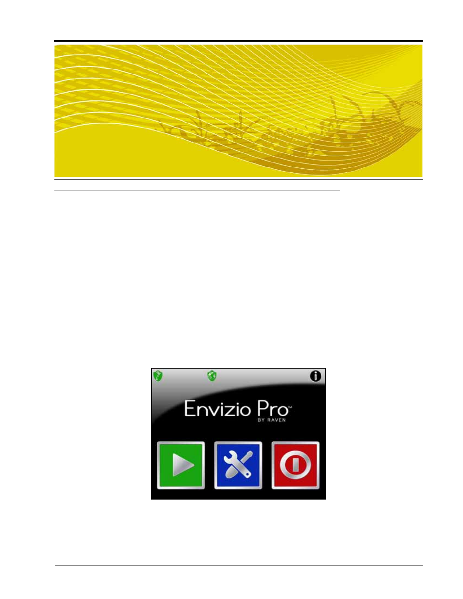 Basic operation, Overview, Home screen | Chapter 6 | Smithco Envizio Pro Installation & Operation Manual User Manual | Page 63 / 232