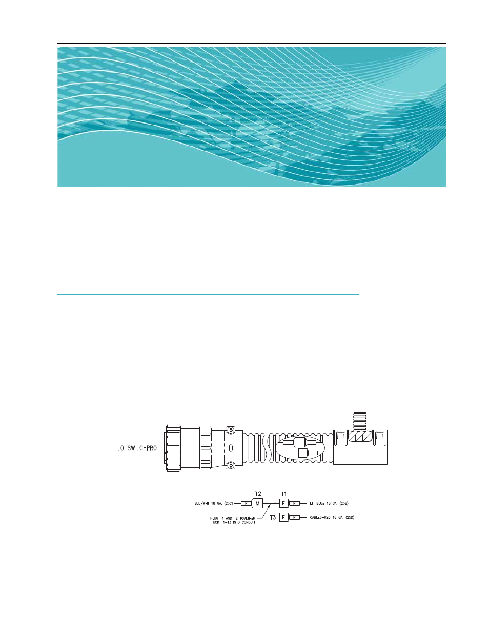 Switch pro combo cable, Combo cable installation, Speed input terminal configuration | Appendix a | Smithco Switch Pro Installation & Operation Manual User Manual | Page 17 / 36