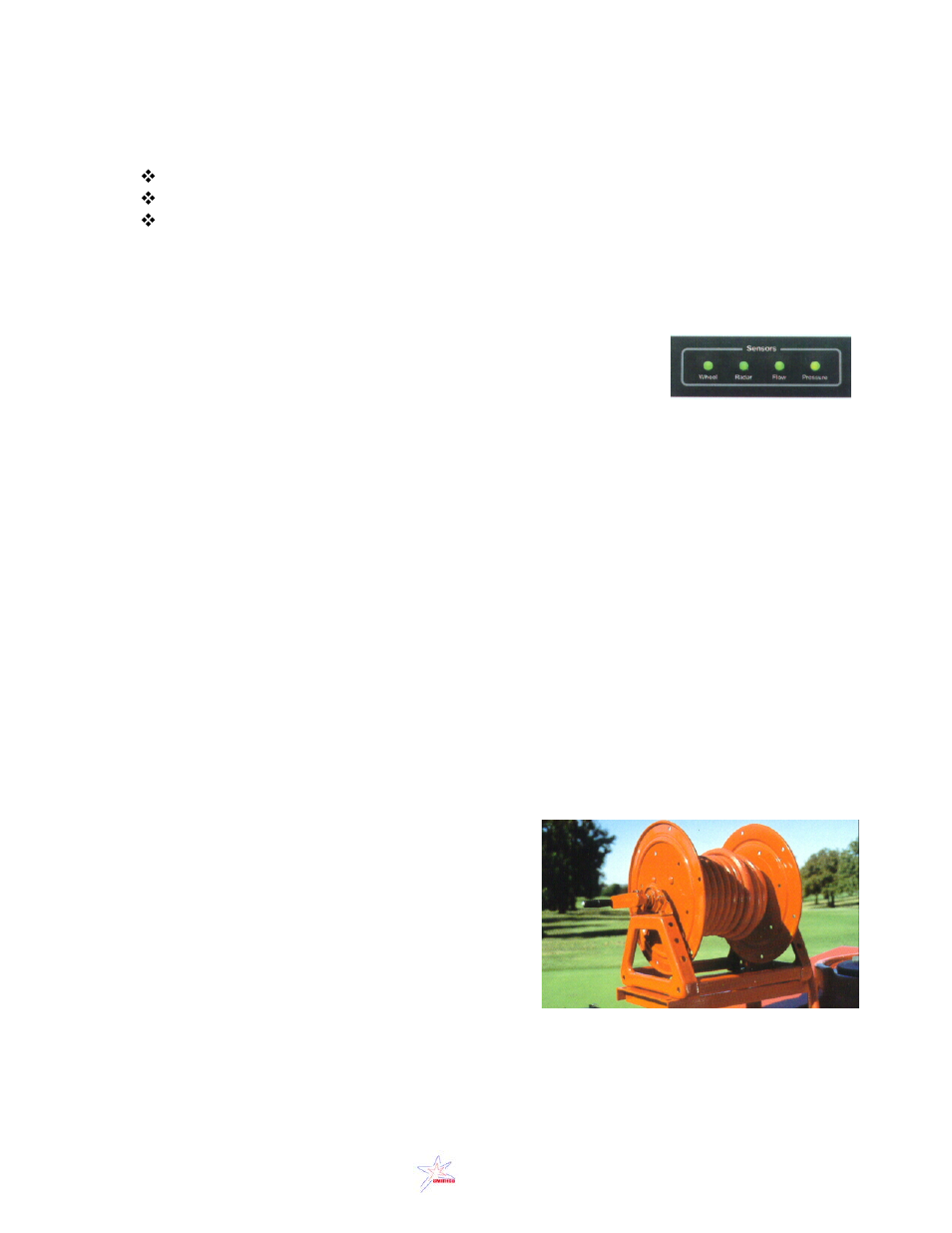 F – accessories, Hose reel | Smithco Turf Spraying Guide User Manual | Page 15 / 33