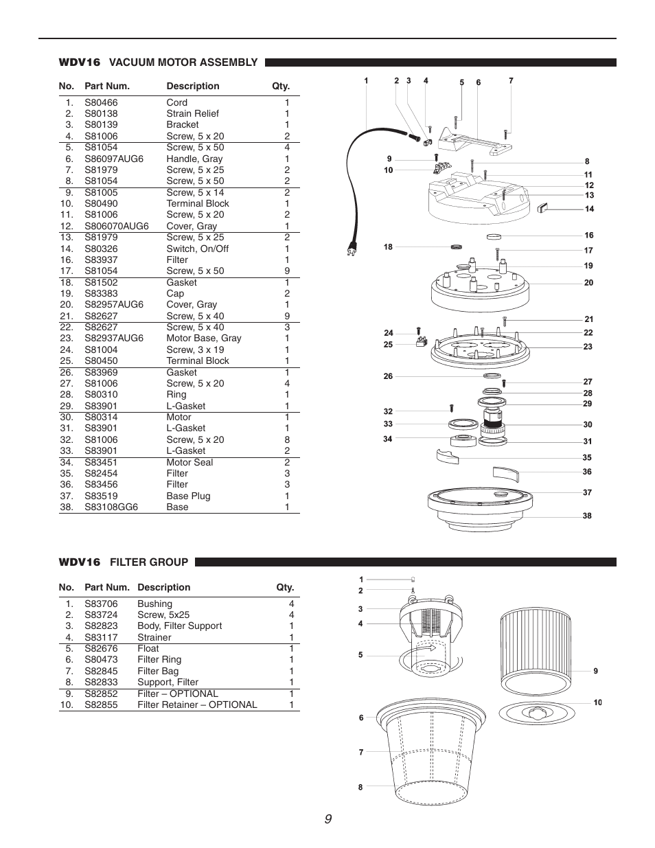 Century WDV 400 WDV10 User Manual | Page 10 / 13