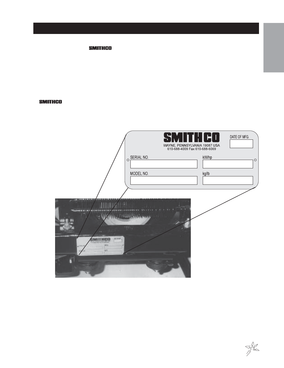 Introduction | Smithco Spray Star 1000 (sn 100199 – 100223) Parts & Service Manual User Manual | Page 3 / 128