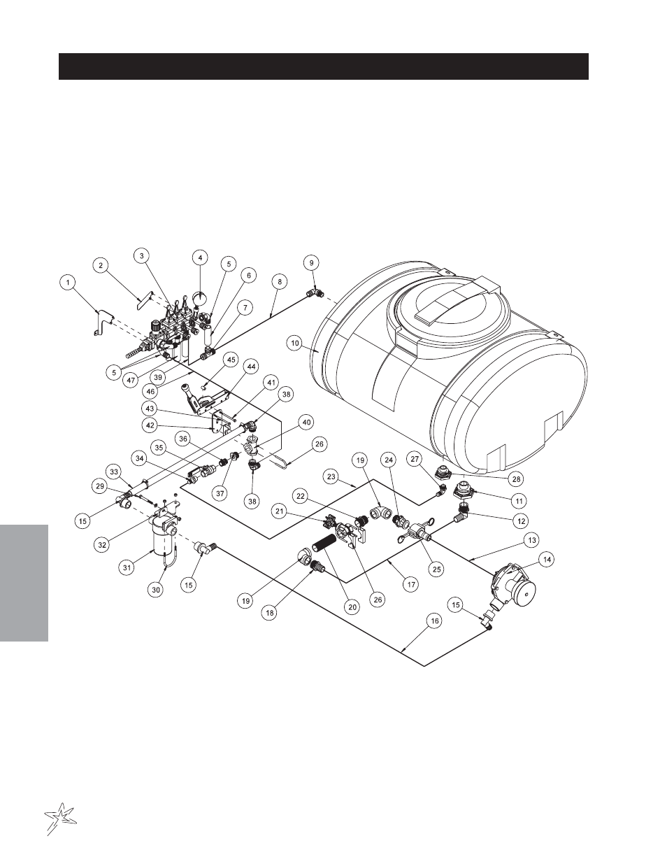 Smithco Spray Star 1000 (sn 100199 – 100223) Parts & Service Manual User Manual | Page 44 / 128