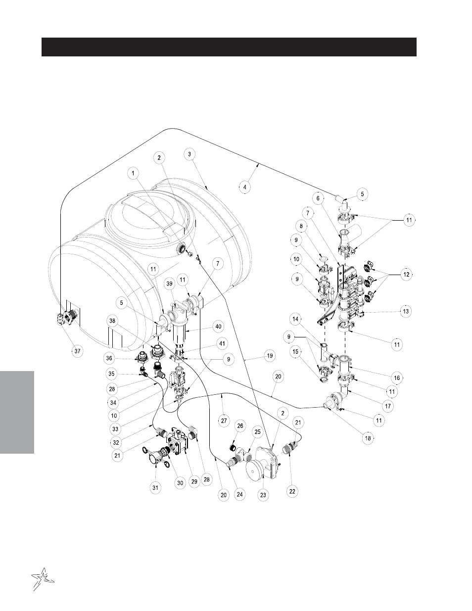 1002 plumbing drawing | Smithco Spray Star 1000 (sn 100489 – 100523) Parts & Service Manual User Manual | Page 50 / 114