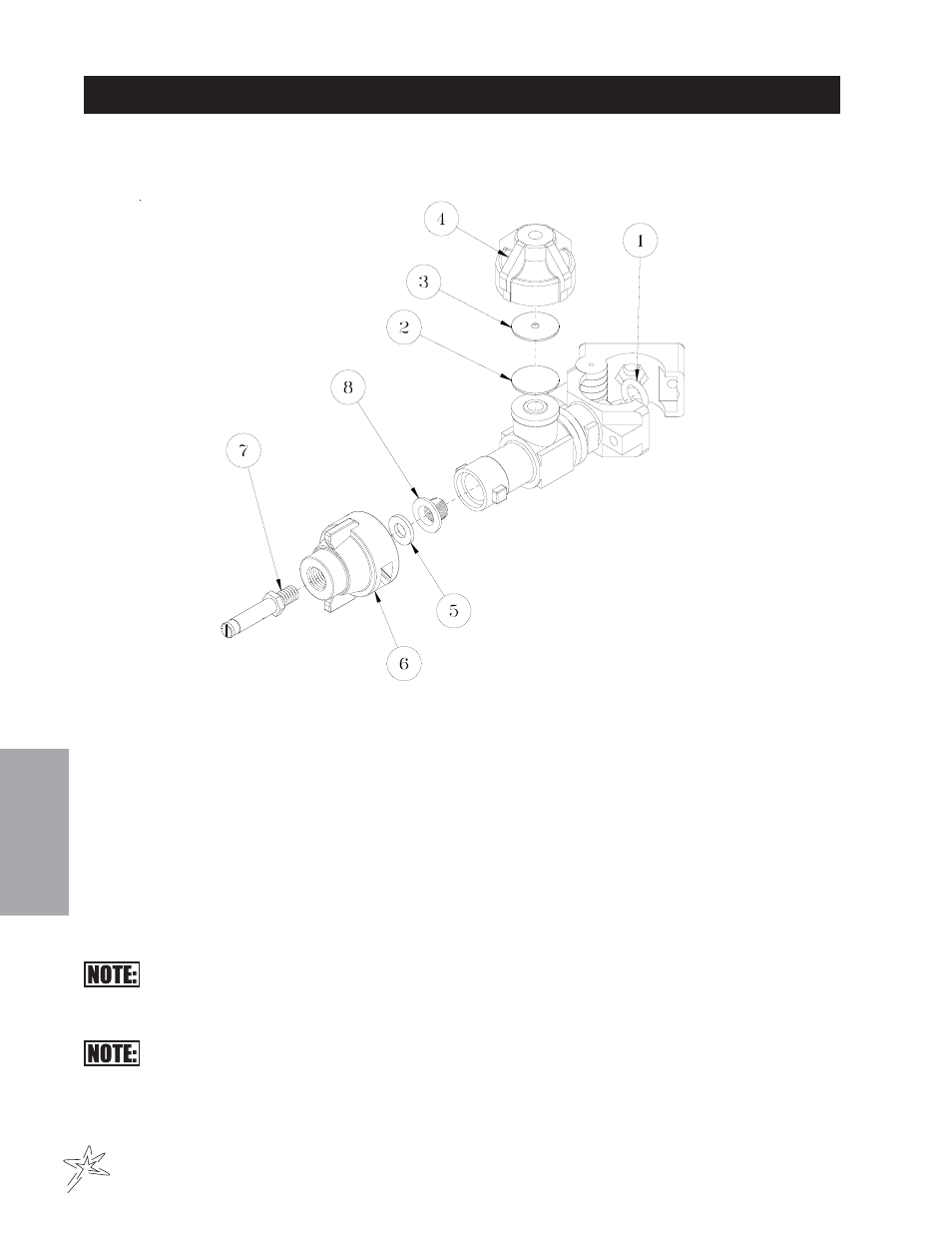 Nozzle assembly drawing | Smithco Spray Star 1000 (sn 100489 – 100523) Parts & Service Manual User Manual | Page 70 / 114