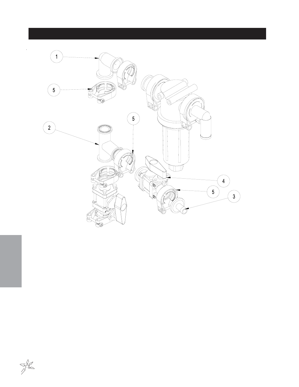 Hose reel plumbing drawing | Smithco Spray Star 1000 (sn 100489 – 100523) Parts & Service Manual User Manual | Page 92 / 114