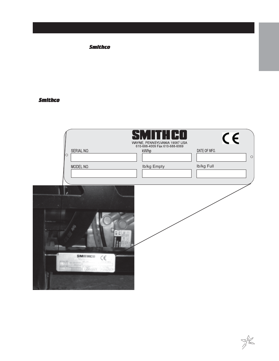 Introduction | Smithco Spray Star 1100e Operator Manual User Manual | Page 3 / 42