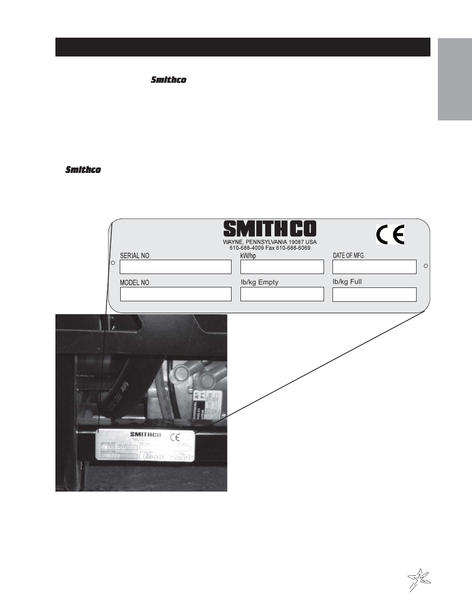 Introduction | Smithco Spray Star 1100e 10-500-A Parts & Service Manual User Manual | Page 3 / 70