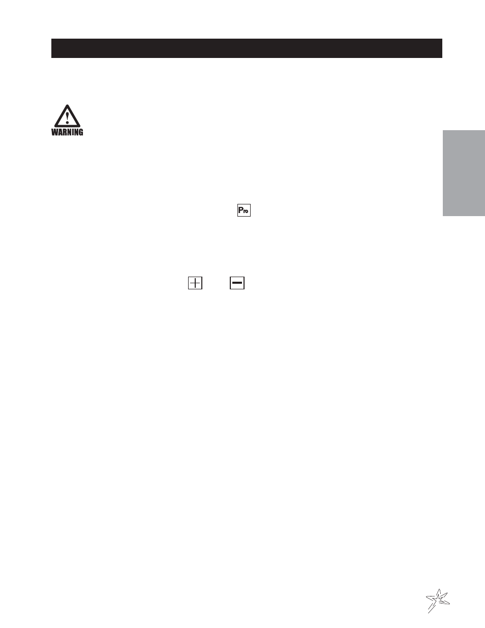 Operating instructions | Smithco Spray Star 1607P (1999) Operator Manual User Manual | Page 27 / 53