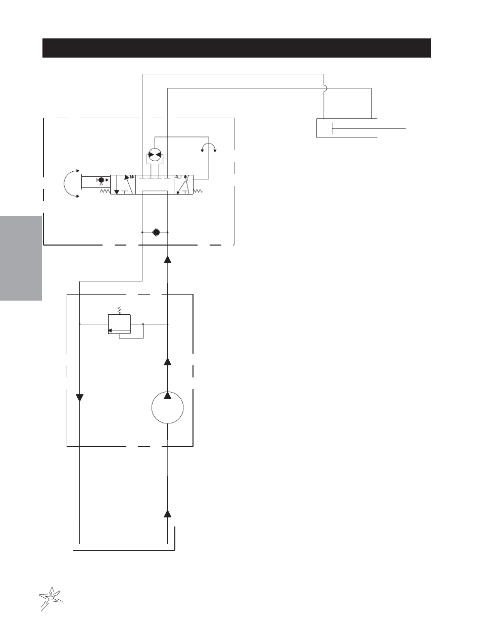 Hydraulic schematic | Smithco Spray Star 1607P (1999) Operator Manual User Manual | Page 32 / 53