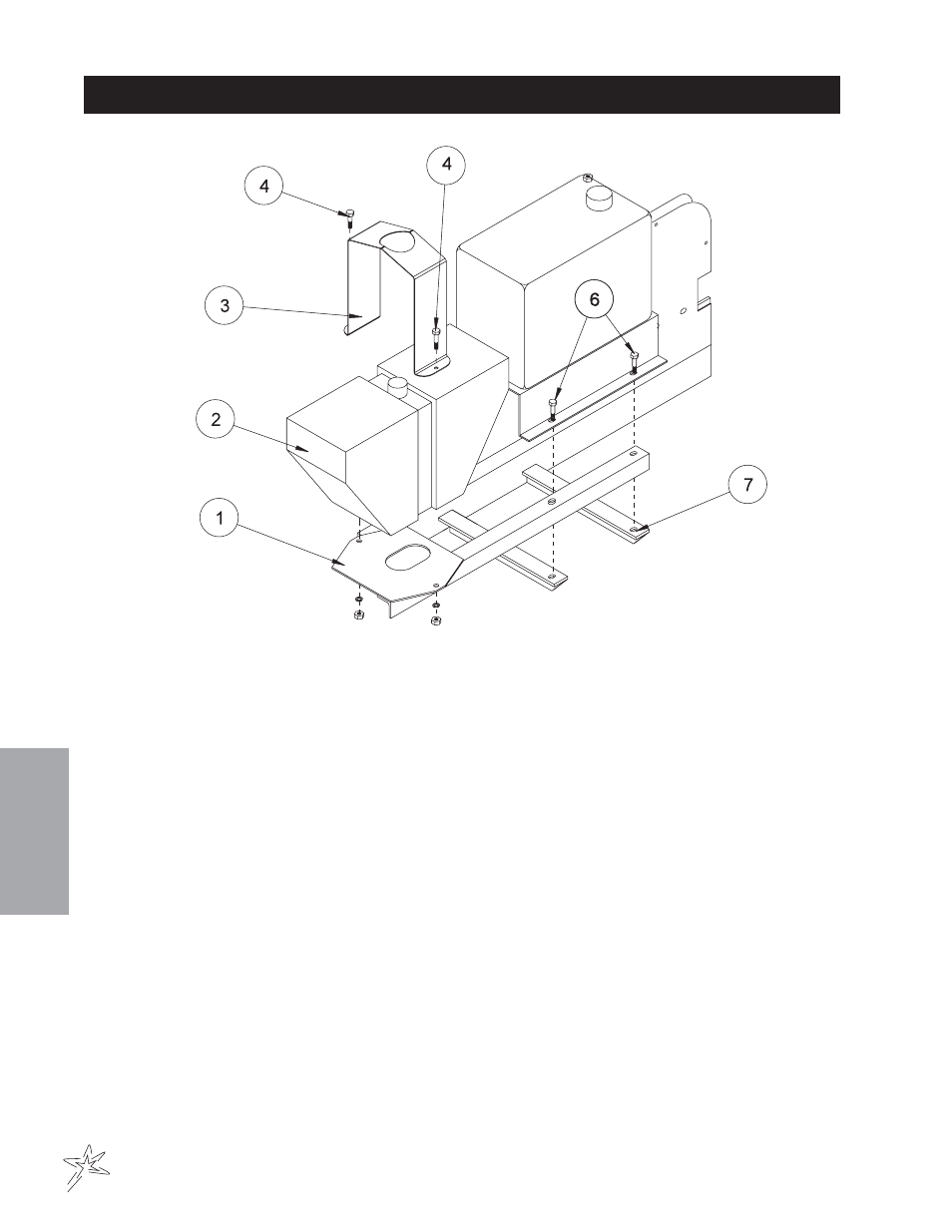 1600p foamer tank mount drawing | Smithco Spray Star 1600P (sn 0979 – 0991) Parts & Service Manual User Manual | Page 116 / 142